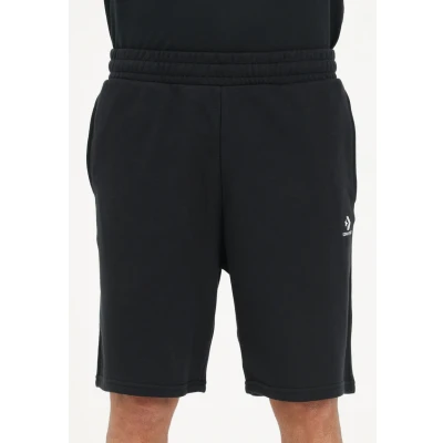Abbildung von Converse GOTO Embroidered STAR Chevron Fleece Short Shorts, Größe: Small, Light blue