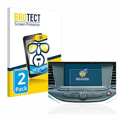 Abbildung von BROTECT (2 Stück Schutzfolie für Opel Astra K IntelliLink R 4.0 2018 Displayschutz Folie Ultra Klar