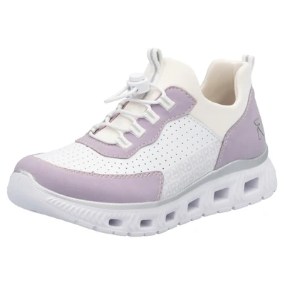 Abbildung von Rieker Sneaker low, Damen, Größe: 37, Lila Schuhe