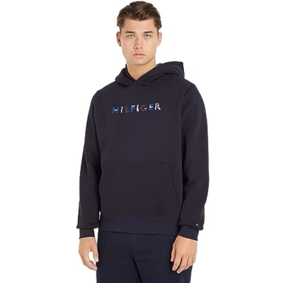 Abbildung von Tommy Hilfiger Hoody Kapuzenpullover, Herren, Größe: Medium, Desert sky
