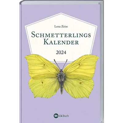 Abbildung von Schmetterlingskalender 2024: mit einer praktischen Wochenübersicht und bezaubernden Illustrationen. Der perfekte Taschenkalender für Naturfreunde ... zwei heraustrennbaren Postkarten.