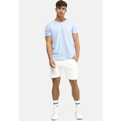 Abbildung von Indicode Herren Willbur Tee T Shirt mit Rundhals Ausschnitt Herrenshirt Sommershirt Sky Way S