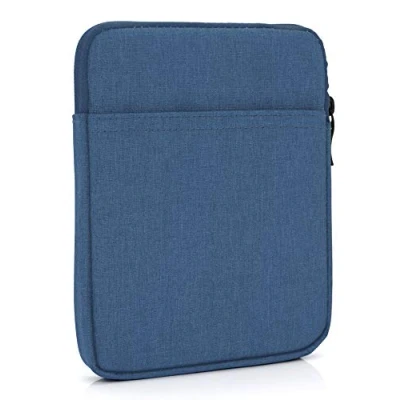 Abbildung von MyGadget Nylon Sleeve Hülle für Tablet bis 6 Zoll [ 17 x 12,5 cm ] Schutzhülle Tasche z.B. Kindle Paperwhite [bis 2021] Kobo Clara HD Blau