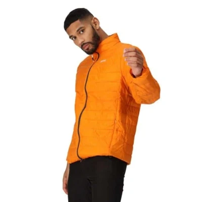 Abbildung von Regatta Hillpack Steppjacke für Herren sehr leicht, Größe:M, Farbe:Orange
