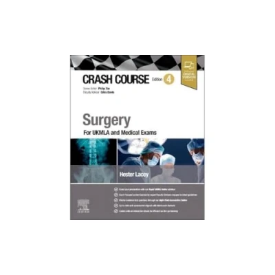 Abbildung von Crash Course Surgery: For UKMLA and Medical Exams