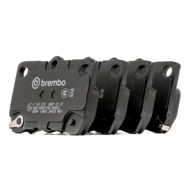 Abbildung von BREMBO P 83 073 Bremsbelagsatz mit akustischer Verschleißwarnung ohne Zubehör LEXUS: IS 2, GS III, C, TOYOTA: Crown Limousine