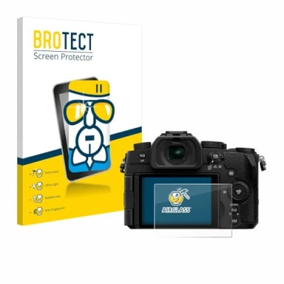 Abbildung von BROTECT Schutzglas für Panasonic Lumix DC G97 Schutzfolie Panzer Folie Glas [Extrem Kratzfest 9H, Anti Fingerprint, Ultra Transparent]