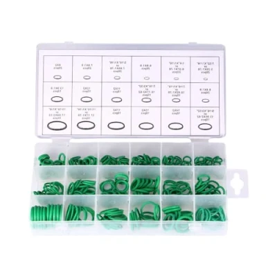 Abbildung von Keenso Auto Klimaanlage O Ring, 270 Stücke 18 Größen KFZ Gummi Ring Reparatur Werkzeuge HNBR Dichtungen Sortiment Kit
