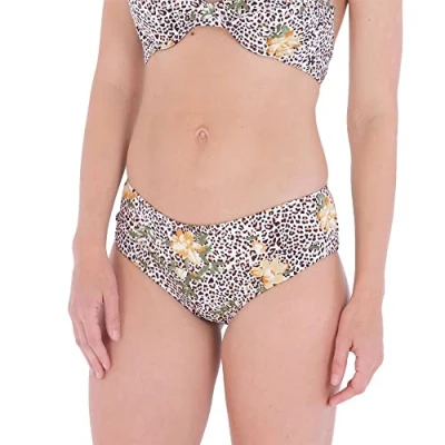 Abbildung von Hurley Damen Jungle Cat Moderate Hipster Bikini Bottoms, Dschungel, Katze, S