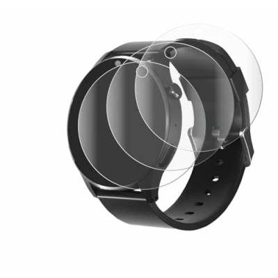 Abbildung von Savvies 4 Stück Full Screen Schutzfolie für Kardena Care SOS 2 Cover Displayschutz Folie [3D Curved, Transparent, Anti Fingerabdruck]