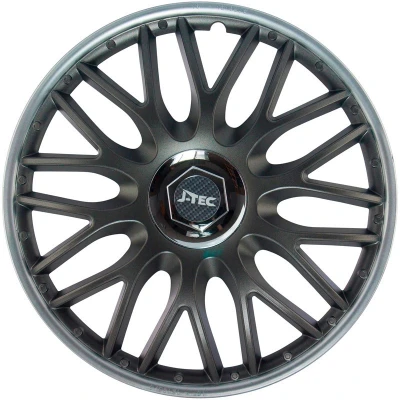 Abbildung von J TEC Orden SR J14584 Radblenden 14Zoll grau/silber, chrom