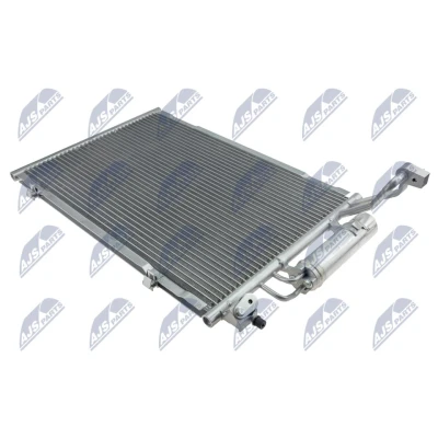 Abbildung von NTY CCS FR 007 Klimakondensator mit Trockner Aluminium 570 R 134a FORD: FIESTA 6