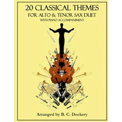 Abbildung von 20 Classical Themes for Alto and Tenor Sax Duet with Piano Accompaniment