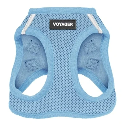 Abbildung von Voyager Step In Air Hundegeschirr Allwetter Mesh Weste für kleine und mittelgroße Hunde von Best Pet Supplies Geschirr (Babyblau), XXS, 207 BBW XXS
