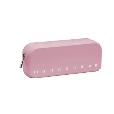 Abbildung von Pigna Monochrom Federmäppchen, Größe Silikonbeutel, Rosa Pastel