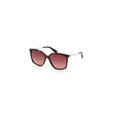 Abbildung von Max Mara Sonnenbrille, Damen, Größe: 56, marrone chiaro sfumato