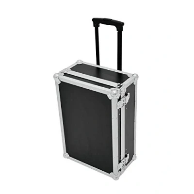 Abbildung von ROADINGER Universal Koffer Case mit Trolley Flightcase für z. B. Werkzeuge, Teleskopgriff