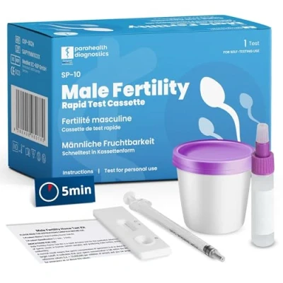 Abbildung von parahealth diagnostics Schnelltest männliche Fruchtbarkeit 1 St