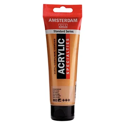 Abbildung von Amsterdam Standard Serie Acryl Tube 120 ml Deep Gold 803