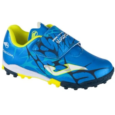 Abbildung von Joma Super COPA Unisex Fußballschuh Multinocken für Kinder, Größe: 29, Blue Schuhe