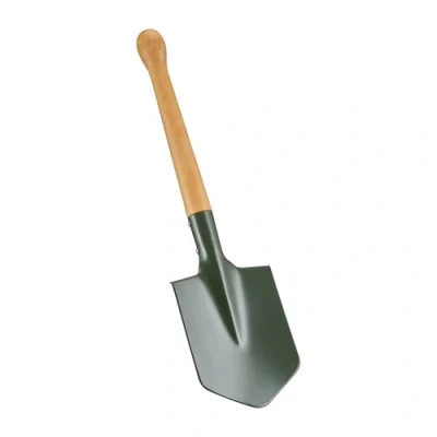 Abbildung von Feldspaten, Holzstiel, extra stabil, mit Tasche