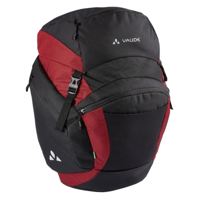 Abbildung von VAUDE Fahrrad Hinterradtasche OnTour Back rot schwarz einzeln