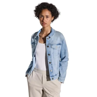 Abbildung von Street One Jeansjacke, Damen, Größe: 44, Blau