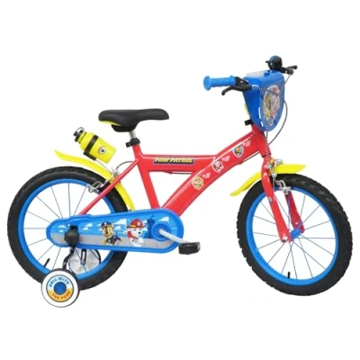 Abbildung von Paw Patrol Babys (Jungen) Fahrrad, Rot, Blau, Gelb, 16 pollici