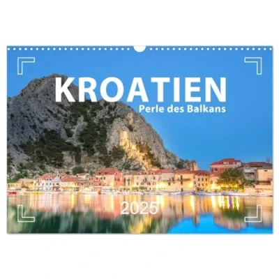 Abbildung von Kroatien Perle des Balkans (Wandkalender 2025 DIN A3 quer), CALVENDO Monatskalender