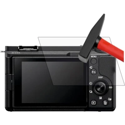 Abbildung von EnWi 2x für Sony ZV E10 II Extrem harte 9H Schutzfolie KLAR transparent