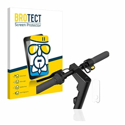 Abbildung von BROTECT Schutzglas für Segway Ninebot KickScooter MAX G30 / G30D II Schutzfolie Panzer Folie Glas [Extrem Kratzfest 9H, Anti Fingerprint,