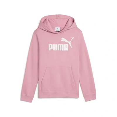 Abbildung von Puma ESS No. 1 Logo Fleece Hoodie Teenager Für Damen Kinder Mit Print Poised Pink Größe: 15 16Y