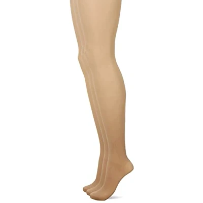 Abbildung von Goldenlady Damen My Secret 40 3p Halterlose Strümpfe, DEN, Braun (Daino 334b), Medium (Herstellergröße: 3 M) (3er Pack)