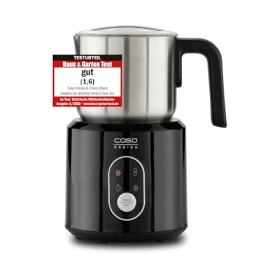 Abbildung von Caso Milchaufschäumer 1665 Crema &amp; Choco Black, 500 W