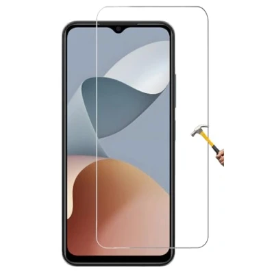 Abbildung von ino Schutzglas kompatibel mit ZTE Blade A54 / V40 Panzerglas Panzerfolie Displayschutzglas Schutz Glasfolie Displayglas 9H
