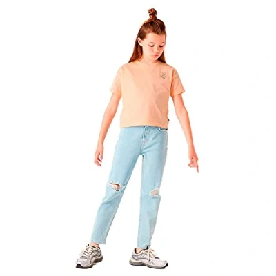 Abbildung von Garcia Kids Mädchen Short Sleeve T Shirt, Fresh Peach, 128/134