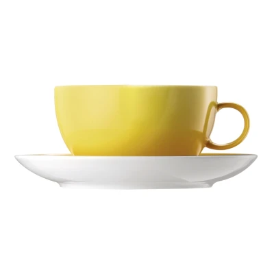 Abbildung von Thomas Sunny Day Yellow Cappuccinotasse 2tlg.