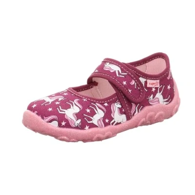 Abbildung von Superfit Bonny Hausschuh für Kinder, Größe: 23, Rot/mehrfarbig Schuhe
