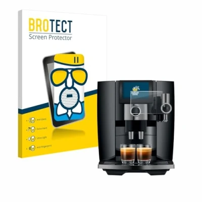 Abbildung von BROTECT Entspiegelungs Schutzglas für Jura J10 Schutz Folie Panzerfolie Glas Matt [Extrem Kratzfest 9H, Anti Reflex, Fingerprint]