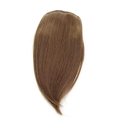 Abbildung von WIG ME UP YZF 1088HT 10 Clip In Pony, Farbton: Braun, Farbcode: 10, 17 cm/ 7 inch, Haarteil, Haarverlängerung, Extension, fringe