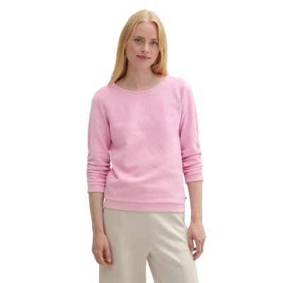 Abbildung von TOM Tailor Denim Sweatshirt, Damen, Größe: XL, Soft summer pink