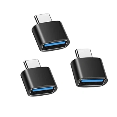 Abbildung von YRIKE USB C Adapter (3 Stück), zu 3.0 Adapter, TOG kompatibel mit Typ Geräten wie Macbooks und Mobiltelefonen