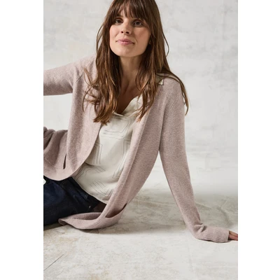 Abbildung von Cecil Langer Strickjacke, Damen, Größe: XS, Beige