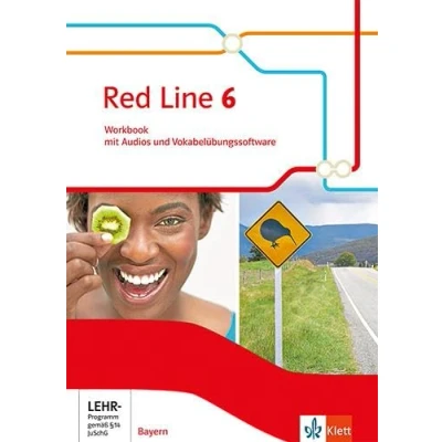 Abbildung von Red Line 6. Ausgabe Bayern: Workbook mit Audios und Vokabelübungssoftware Klasse 10 (Red Line. für Bayern ab 2017)