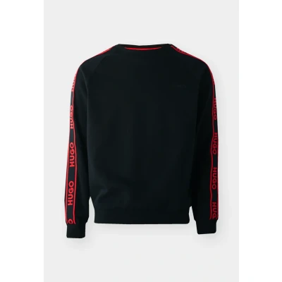 Abbildung von HUGO LIAM Nachtwäsche Shirt, Herren, Größe: Large, Black