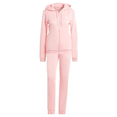 Abbildung von adidas Sportswear Linear Trainingsanzug, Damen, Größe: XS, Semi pink spark
