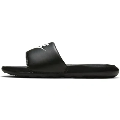 Abbildung von Nike Sportswear Victori ONE Slide Pantolette flach, Damen, Größe: 43, Black/white Hochwertiges lederimitat
