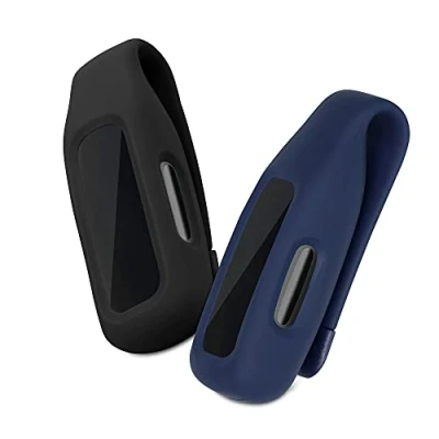 Abbildung von kwmobile 2x Clip Halter für Fitbit Inspire 3 / 2 Ace Smartwatch, Silikon Fitnesstracker Holder