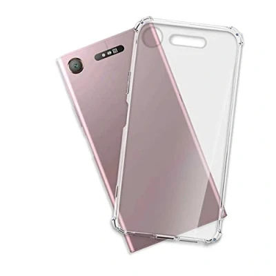 Abbildung von mtb more energy® Case Soft Armor kompatibel mit Sony Xperia XZ1 (G8341, G8342, G8343 / 5.2&#039;&#039;) Anti Shock Verstärkung 1,5mm TPU Schutz Hülle Cover Tasche Handyhülle