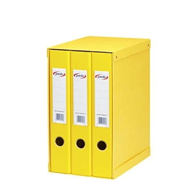Abbildung von PARDO 924308 Modul Ordnungssystem 3 Ordner A4, gelb